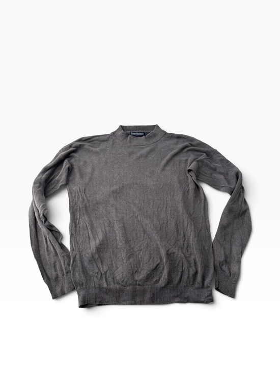 Barry Bricken Other - Vintage Barry Bricken Men's 100% Silk Crewneck Marled Sweater Quiet Luxury Sz L